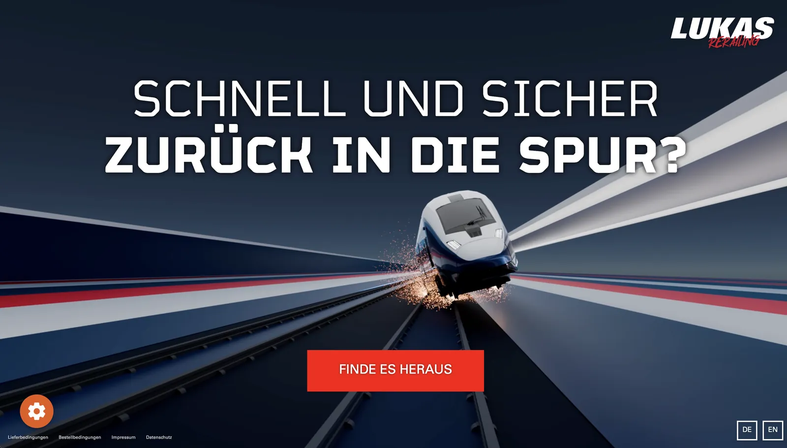 Beispiel The Journey: LUKAS Rerailing von IDEX